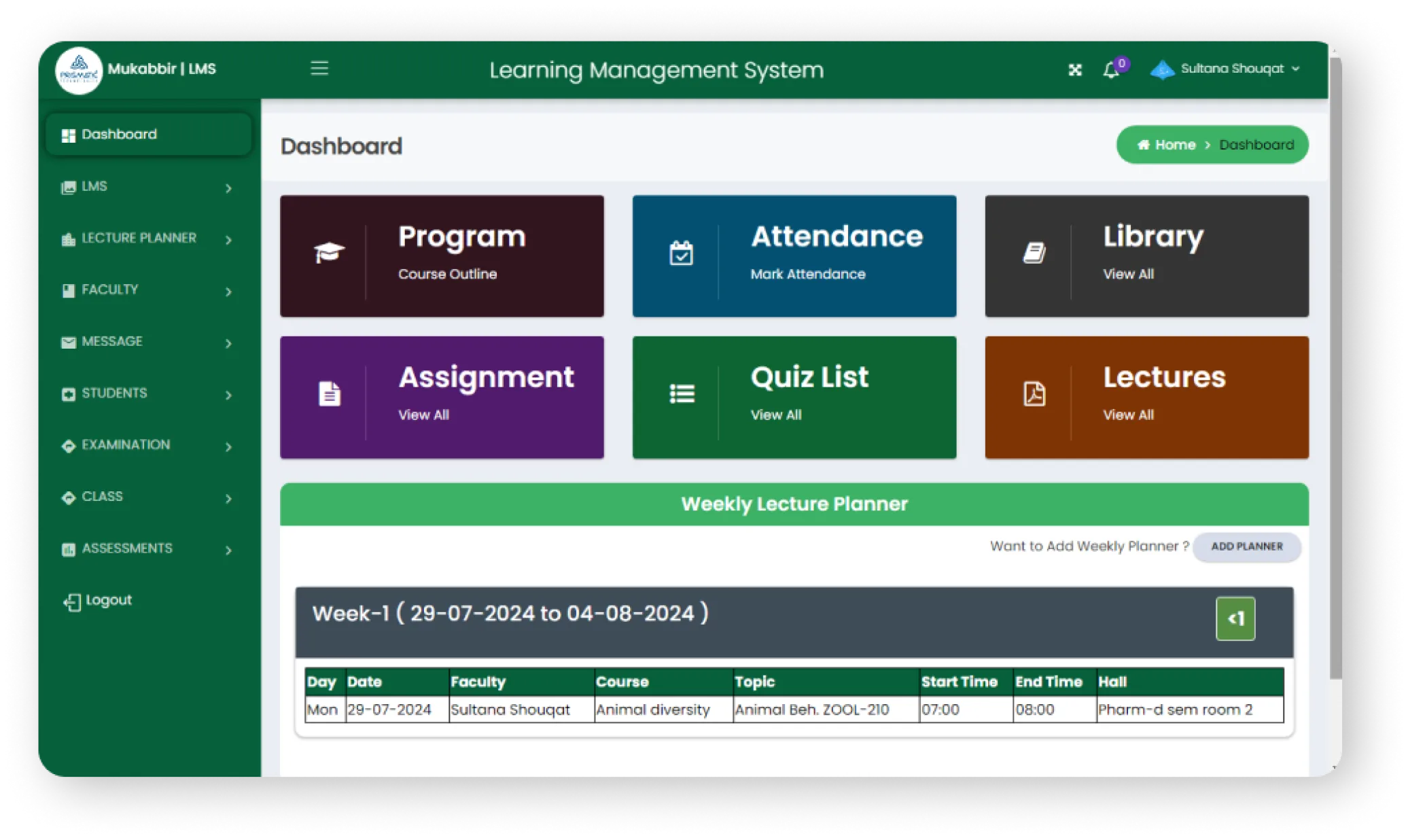 Faculty-Portal